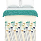 Juniors Printed Double Comforter- Passport