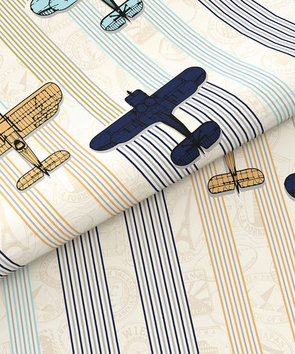 Juniors Printed Double Comforter- Passport