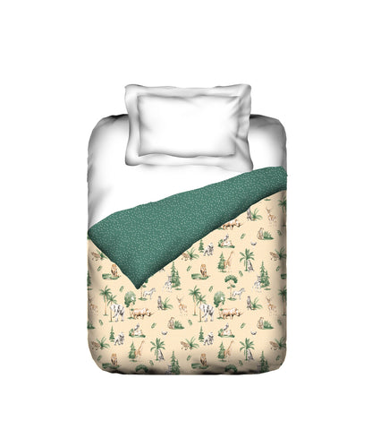 Juniors Printed Single Comforter- Jigsaw Jungle