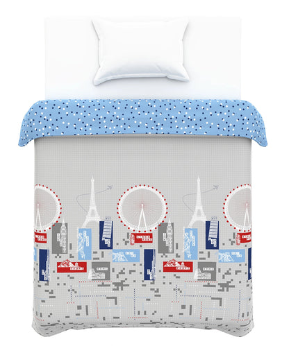 Juniors Printed Single Comforter- Crossworld