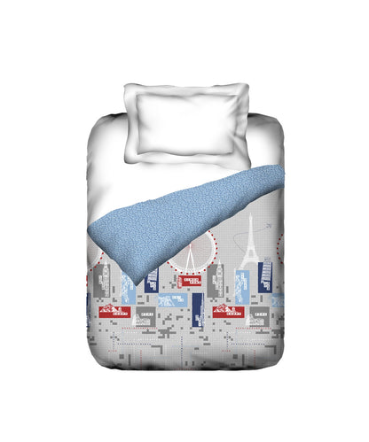 Juniors Printed Single Comforter- Crossworld