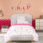 Juniors Printed Single Comforter-Slumber Party