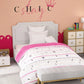 Juniors Printed Single Comforter-Slumber Party