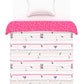 Juniors Printed Single Comforter-Slumber Party