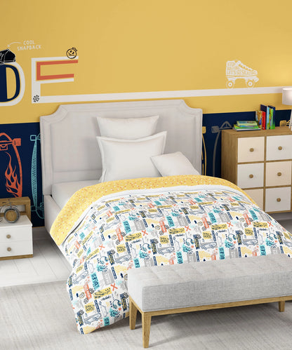 Juniors Printed Single Comforter-Streetstyle Skate