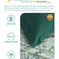 Classic Folklores King Bedsheet Gift Set,210 TC, 100% Cotton, Bird Of The Gods