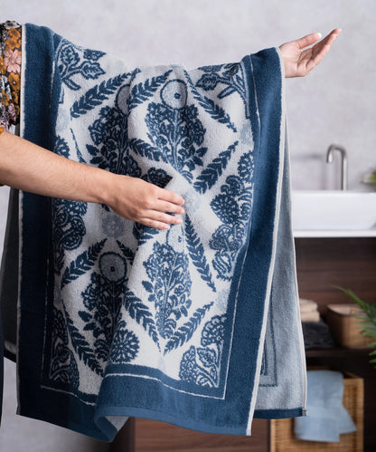 Classic Road to Jaipur 1 Pc Bath Towel, Meher|550 GSM Cotton