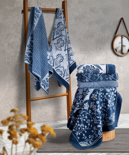 Classic Road to Jaipur 1 Pc Bath Towel, Yusuf|550 GSM Cotton