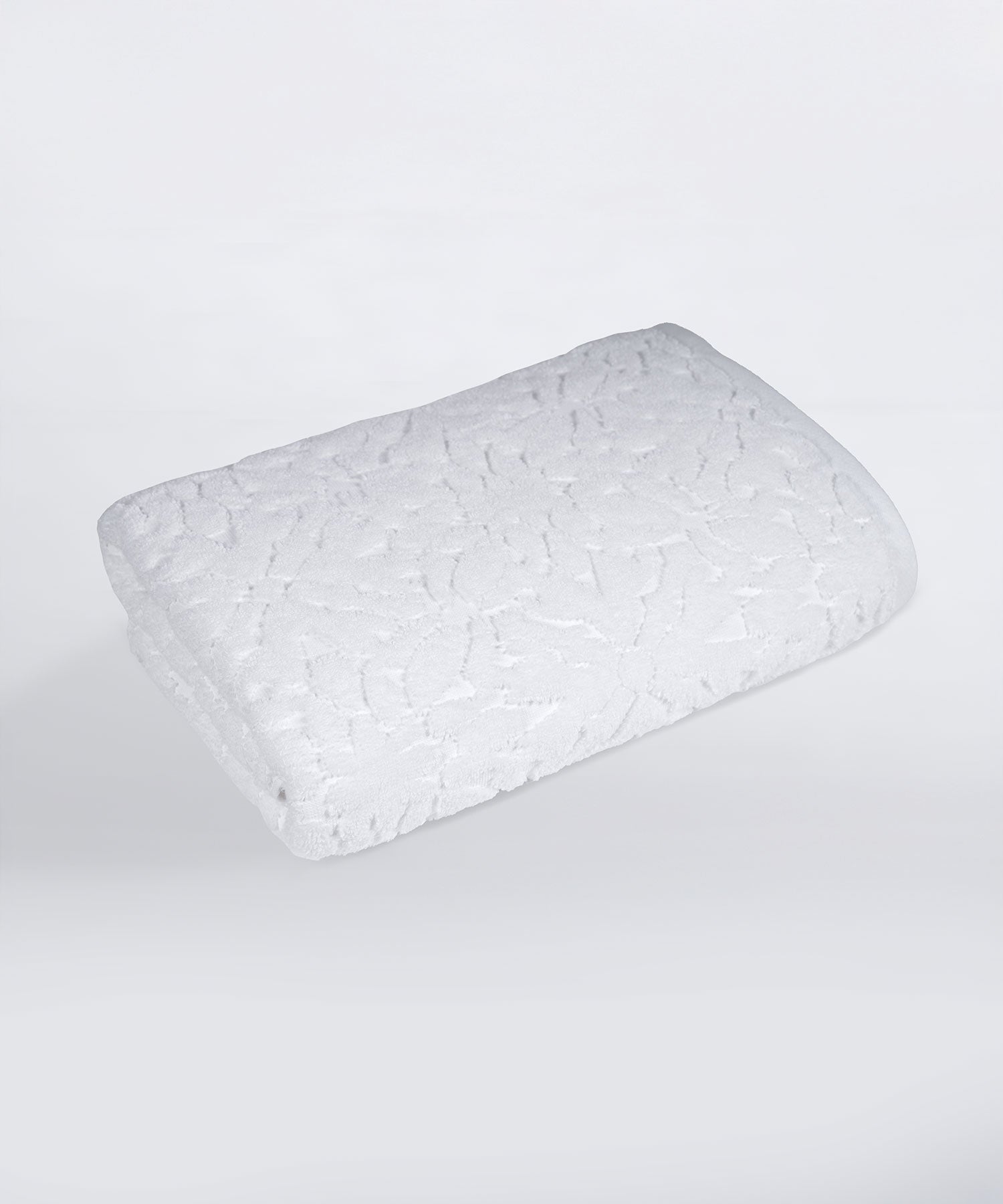 Nectarsoft Be Our Guest Bath Towel, 625 GSM, 100% Cotton, White, Ixora