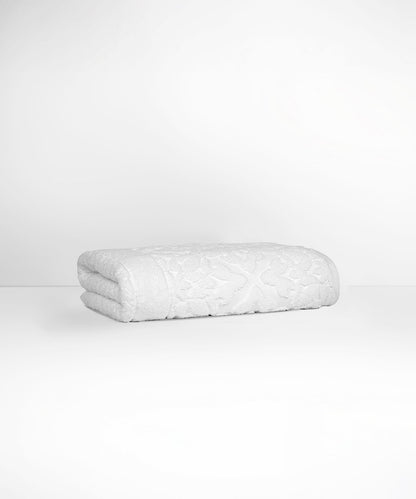 Nectarsoft Be Our Guest Bath Towel, 625 GSM, 100% Cotton, White,  Elanz