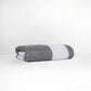 Nectarsoft Be Our Guest Bath Towel, 625 GSM, 100% Cotton, Grey, Castor