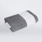 Nectarsoft Be Our Guest Bath Towel, 625 GSM, 100% Cotton, Grey, Castor