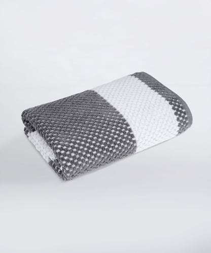 Nectarsoft Be Our Guest Bath Towel, 625 GSM, 100% Cotton, Grey, Castor