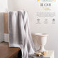 Nectarsoft Be Our Guest Bath Towel, 625 GSM, 100% Cotton, Grey, Aries