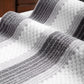 Nectarsoft Be Our Guest Bath Towel, 625 GSM, 100% Cotton, Grey, Aries