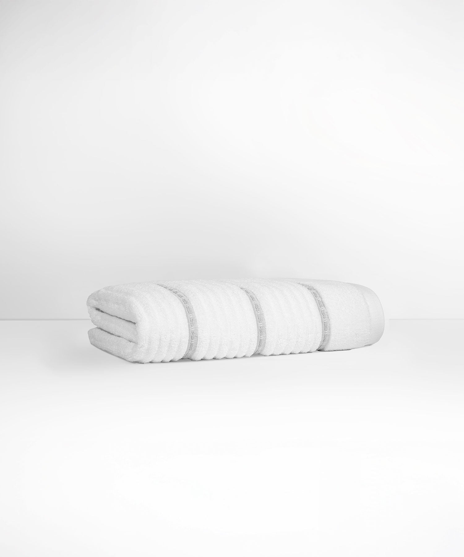 Nectarsoft Be Our Guest Bath Towel, 625 GSM, 100% Cotton, White, Celise