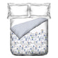 Road To Jaipur Double Comforter, Blue Pottery, 210 TC