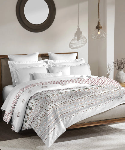 Road To Jaipur Double AC Comforter, Parchinkari, 210 TC