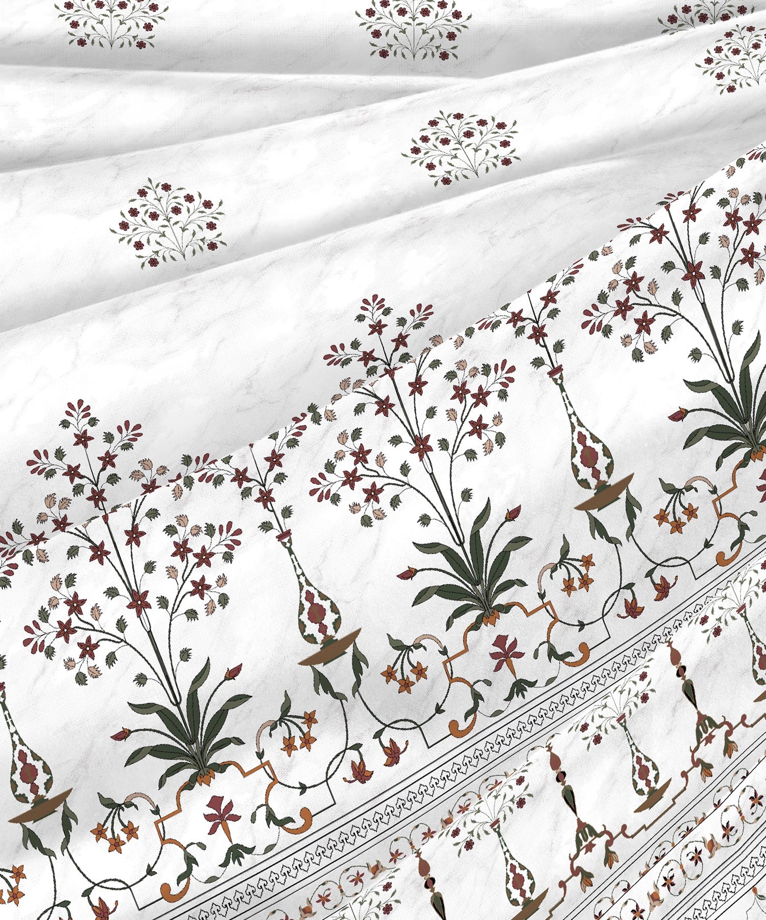 Road To Jaipur Double AC Comforter, Parchinkari, 210 TC