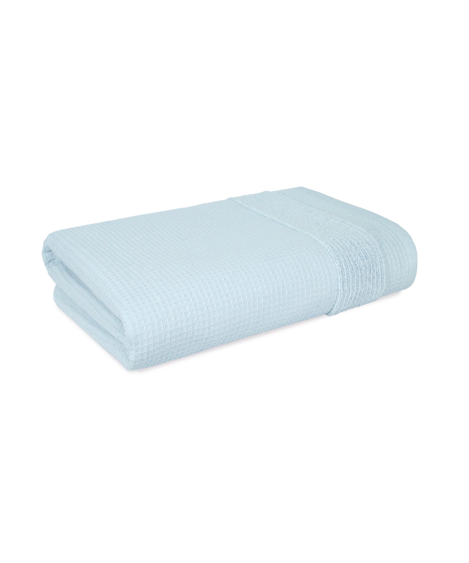 Finesse Fashion Waffle Towel , 600 Gsm, Cotton Rich, Bath Towel, Cloud