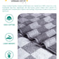 Urban Comfort Fashion Collection, 450 GSM, 100% Cotton, Bath Towel, Soothing Grey