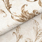 Home Essential King Printed Bedsheet, 144TC, 100% Cotton-Osiris Brown