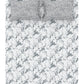 Home Essential King Printed Bedsheet, 144TC, 100% Cotton-Osiris Grey