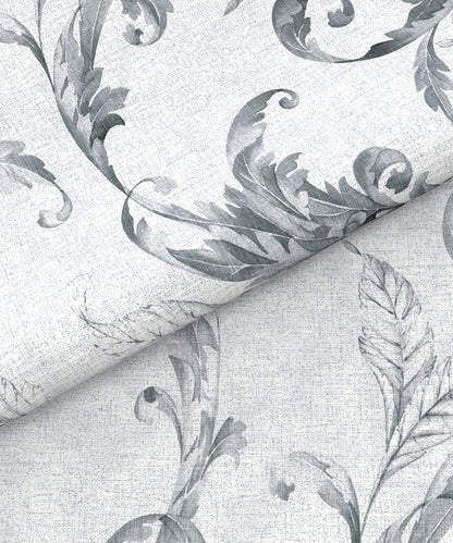 Home Essential King Printed Bedsheet, 144TC, 100% Cotton-Osiris Grey