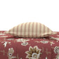 Home Essential King Printed Bedsheet, 144TC, 100% Cotton-Yasmin Red
