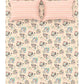 Home Essential King Printed Bedsheet, 144TC, 100% Cotton-Nayra Peach