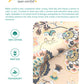 Home Essential King Printed Bedsheet, 144TC, 100% Cotton-Nayra Peach