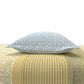 Home Essential King Printed Bedsheet, 144TC, 100% Cotton-Emaar Olive