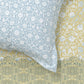 Home Essential King Printed Bedsheet, 144TC, 100% Cotton-Emaar Olive