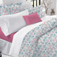 Luxe Home King Bedsheet, Khalij|300 TC Cotton Bamboo|2 Pillow Covers