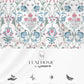 Luxe Home King Bedsheet, Khalij|300 TC Cotton Bamboo|2 Pillow Covers