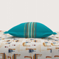 Home Essential Vasant King Bedsheet Gift Set|144 TC Cotton|Navodaya Red |2 Pillow Covers