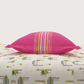 Home Essential Vasant King Bedsheet Gift Set|144 TC Cotton |Navodaya Yellow |2 Pillow Covers