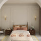 Home Essential Vasant King Bedsheet Gift Set|144 TC Cotton |Navvarsh Beige|2 Pillow Covers