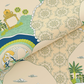 Home Essential Vasant King Bedsheet Gift Set|144 TC Cotton |Navya Peach|2 Pillow Covers