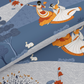 Home Essential Vasant King Bedsheet Gift Set|144 TC Cotton |Raasleela Blue |2 Pillow Covers