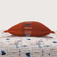 Home Essential Vasant King Bedsheet Gift Set|144 TC Cotton |Siddhi Crimson |2 Pillow Covers