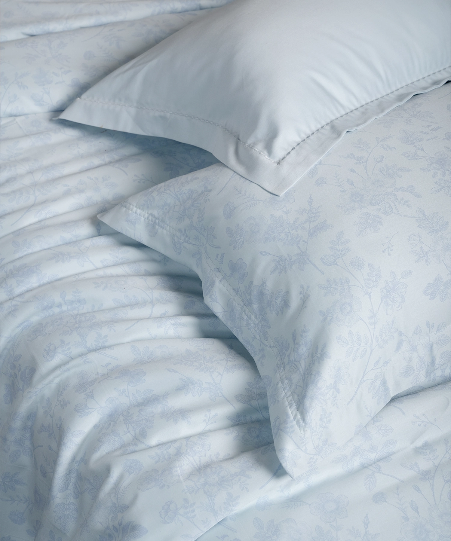 Luxe Home King Bedsheet, Aurelia|600 TC Cotton|4 Pillow Covers