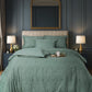 Luxe Home King Bedsheet, Noire|600 TC Cotton|4 Pillow Covers