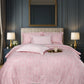 Luxe Home King Bedsheet, Majesty|600 TC Cotton|4 Pillow Covers