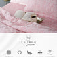 Luxe Home King Bedsheet, Majesty|600 TC Cotton|4 Pillow Covers