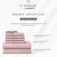 Luxe Home King Bedsheet, Majesty|600 TC Cotton|4 Pillow Covers