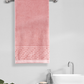 GEO COLLECTION BATH TOWEL, CORAL