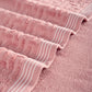 GEO COLLECTION BATH TOWEL, CORAL
