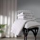 Nectarsoft Italian Retreat King Bedcover Set, S Grey|90 GSM Cotton|3 Pc Set