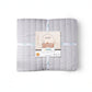 Nectarsoft Italian Retreat King Bedcover Set, S Grey|90 GSM Cotton|3 Pc Set
